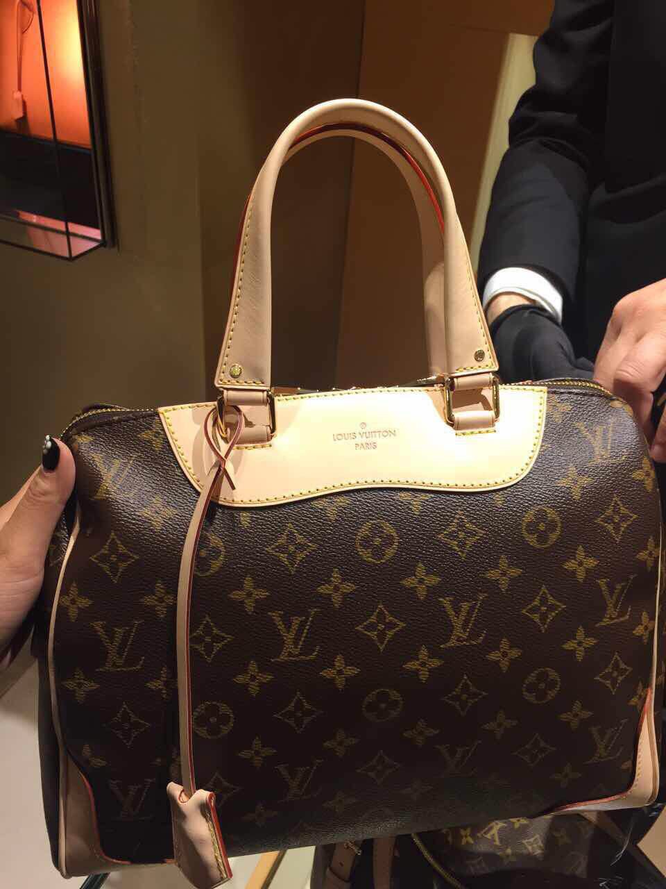 Real Louis Vuitton Monogram Canvas Retiro Bag M50056